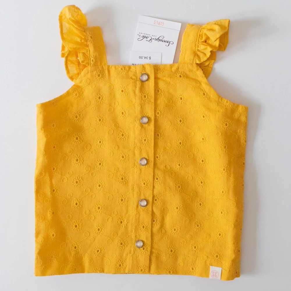 NWT Sovereign Code Ruffle Tank Size 3-6 Months - Picture 1 of 8